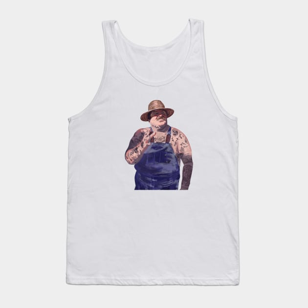 Matty Chef Canada Matheson Charisma Farmer Art Color Tank Top by Loweryo Judew